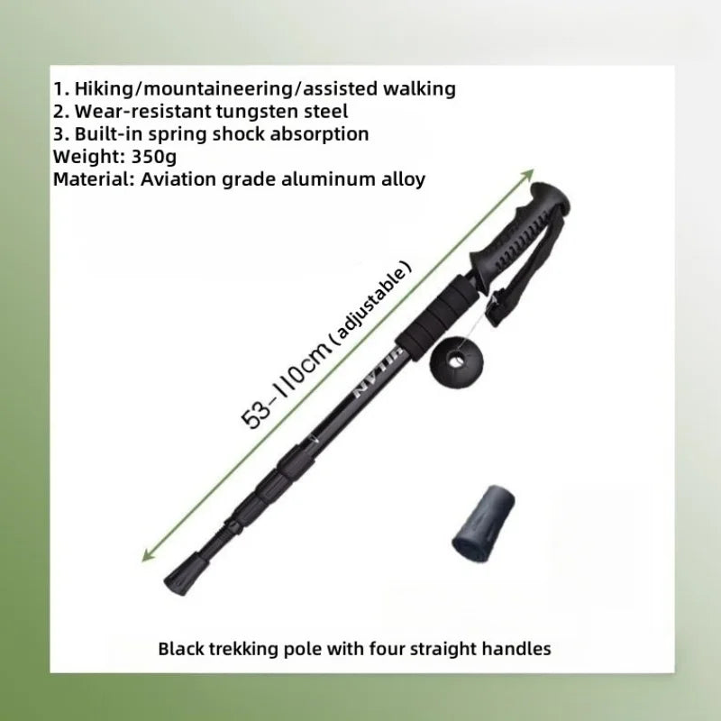 Collapsible Anti-Shock Hiking Trekking Poles
