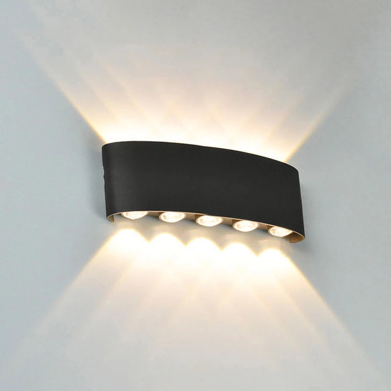 Up & Down LED Wall Light – Indoor & Outdoor Waterproof