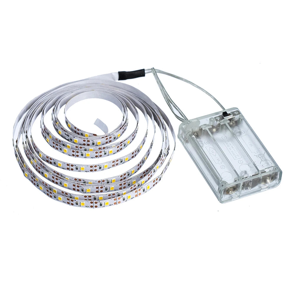 Battery-Powered Flexible LED Strip Light