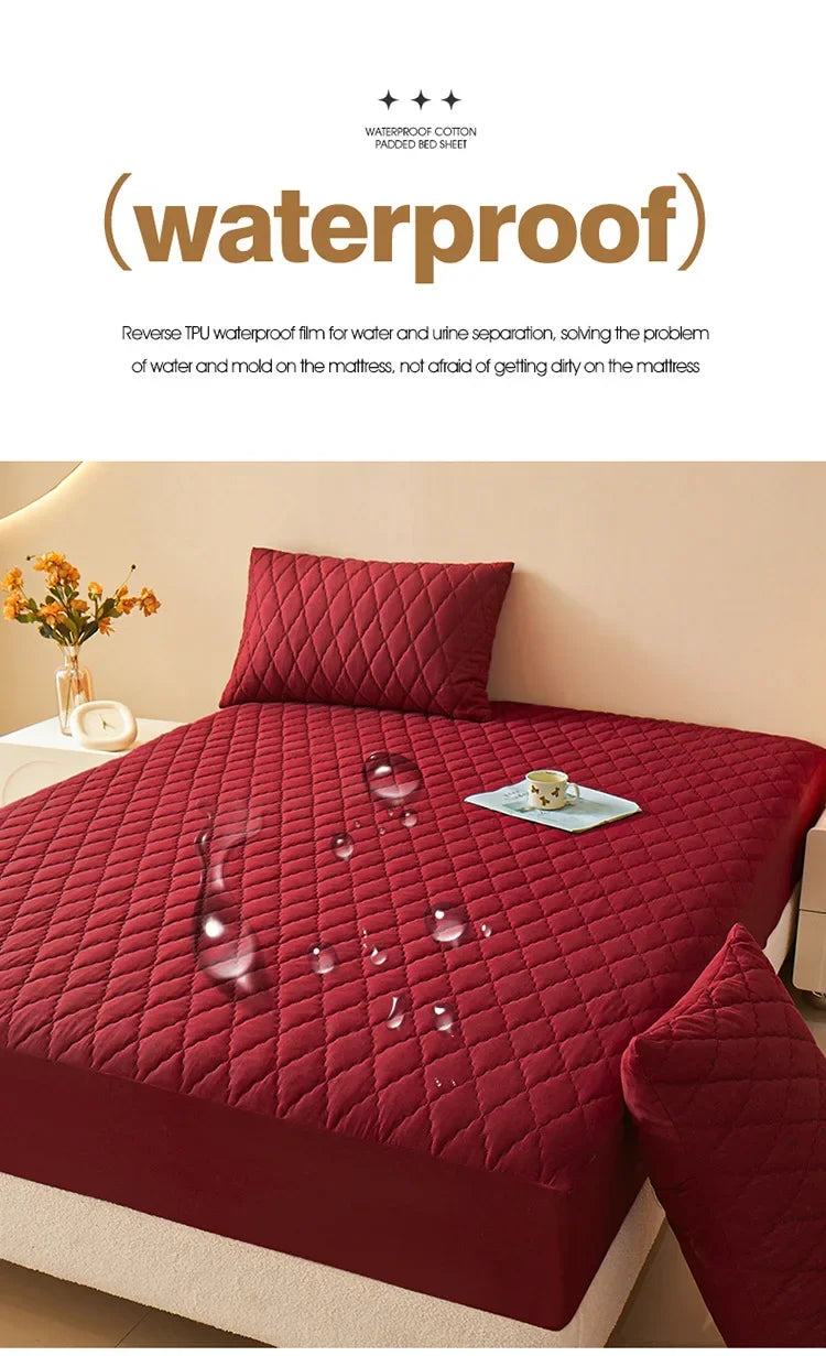 Waterproof Thick Mattress Cover – All Sizes