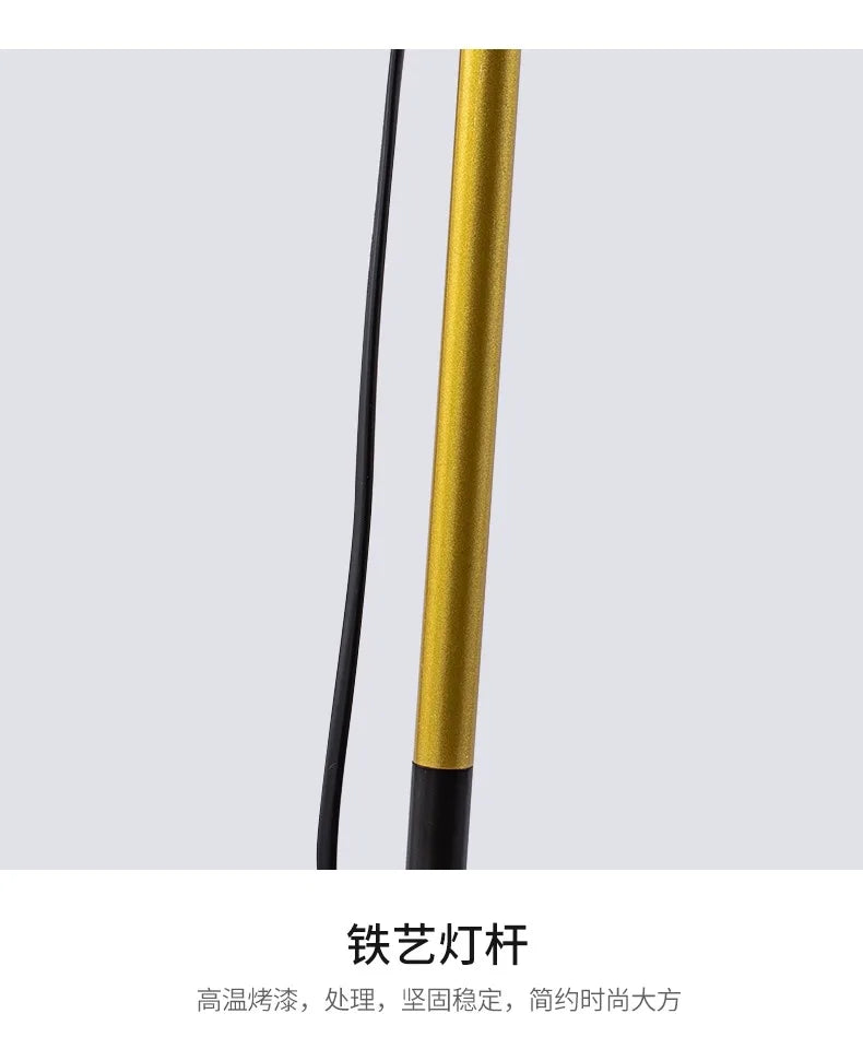 Wrought Iron Adjustable LED Standing Lamp