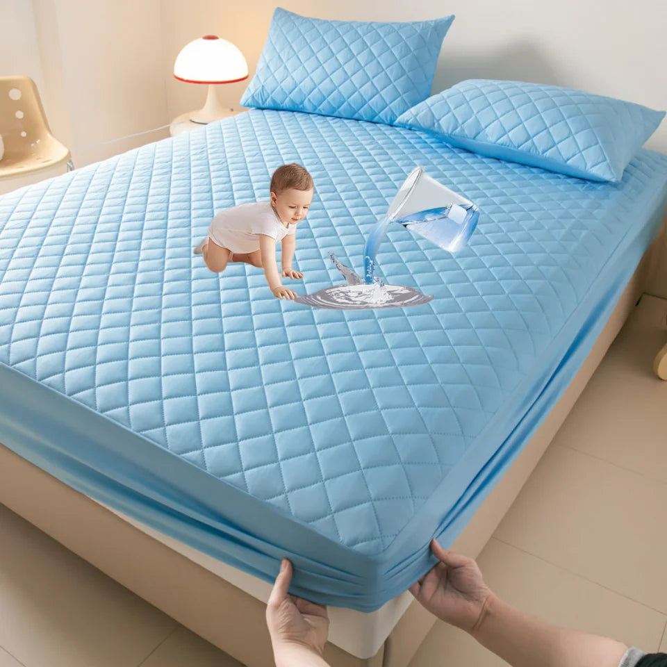 Waterproof Thick Mattress Cover – All Sizes