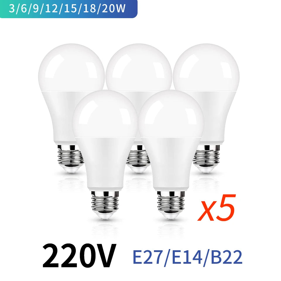 LED Bulb Set – Multiple Wattages