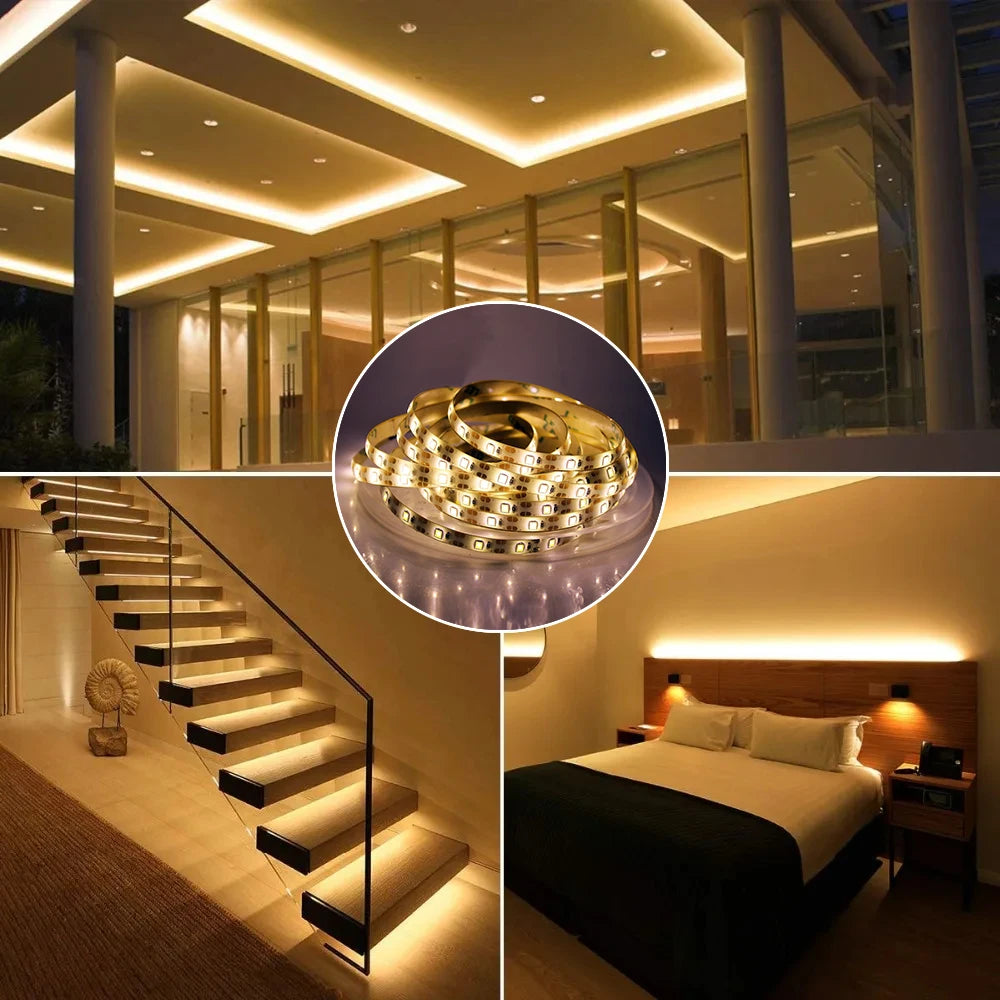 Battery-Powered Flexible LED Strip Light