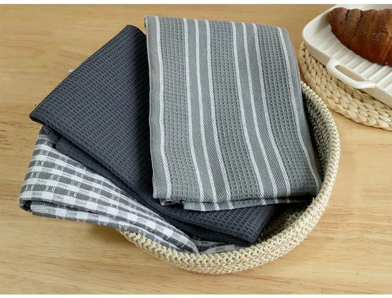 Natural Cotton Classic Tea Towels – 3 Pack