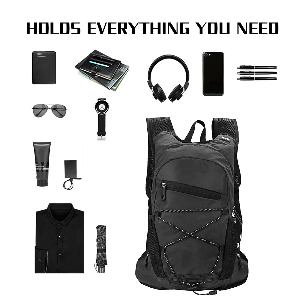 8L Reflective Cycling Hydration Backpack