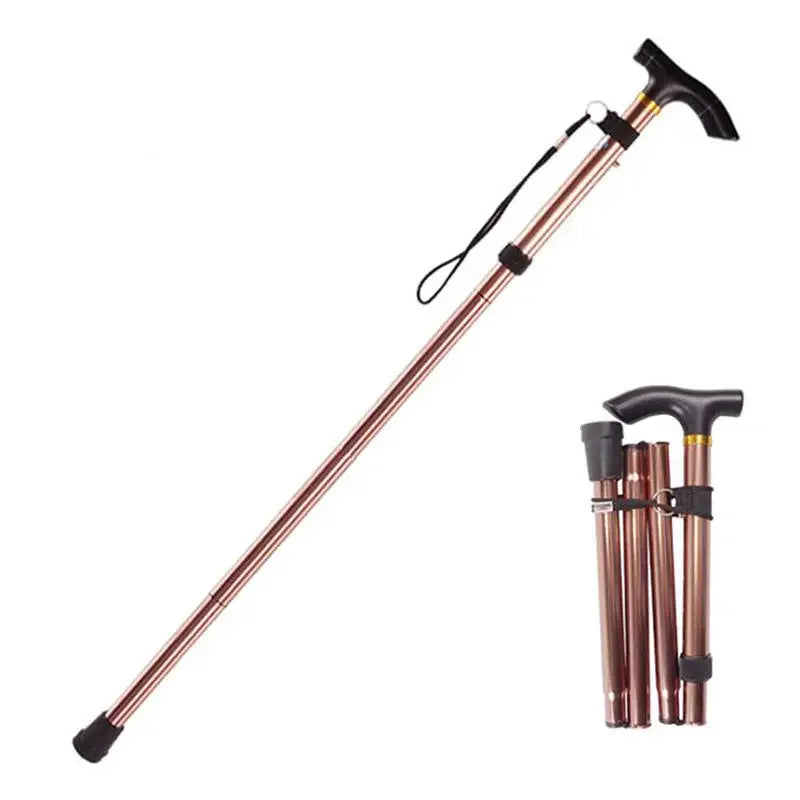 Telescopic Aluminium Hiking Walking Stick