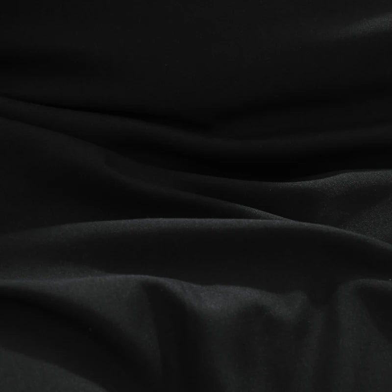 Plain Black Bedding Set – All Sizes