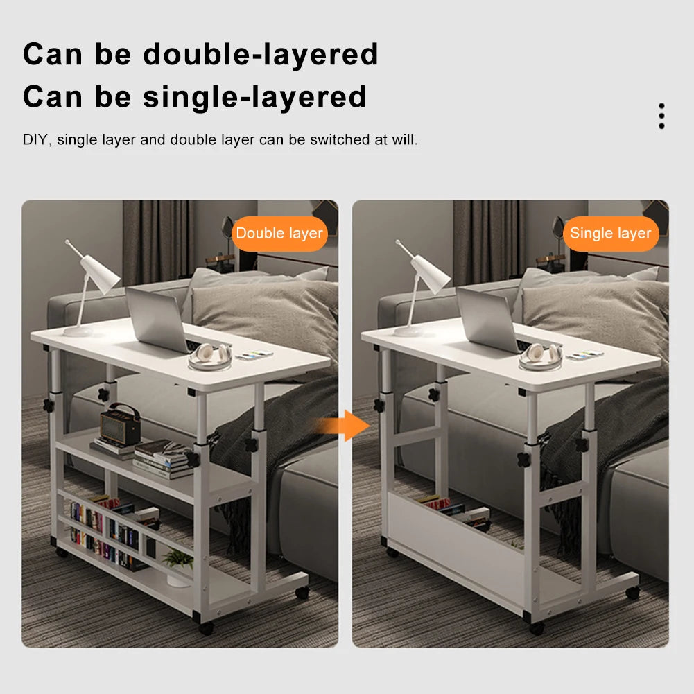 Liftable Minimalist Bedside Computer Desk