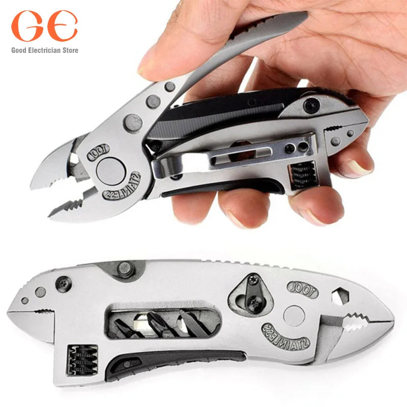 Multi-Tool Survival Knife & Pliers Set