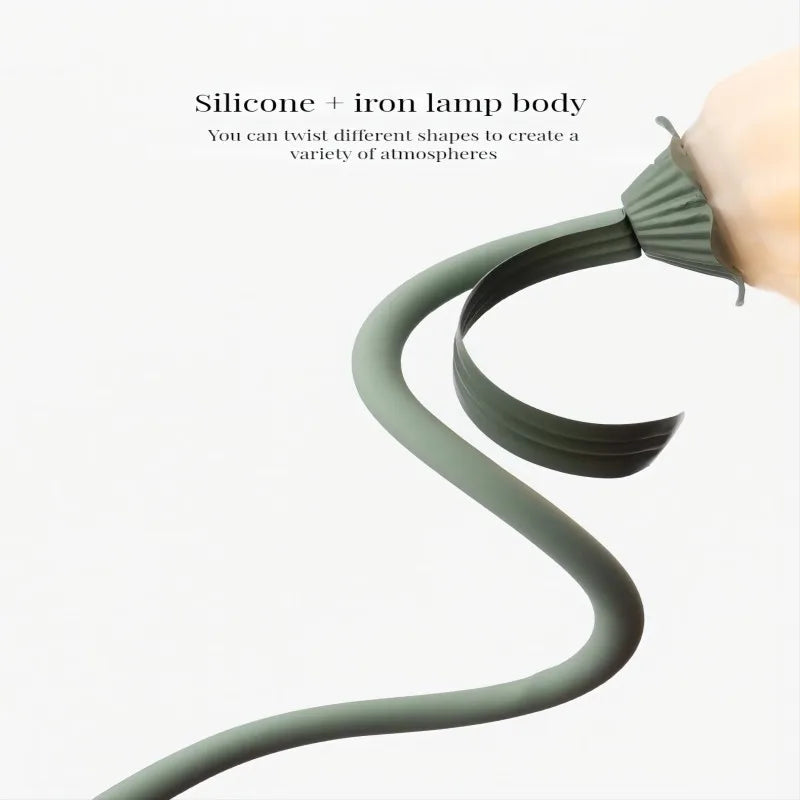 3-Head Lily Floor Lamp with Foot Switch