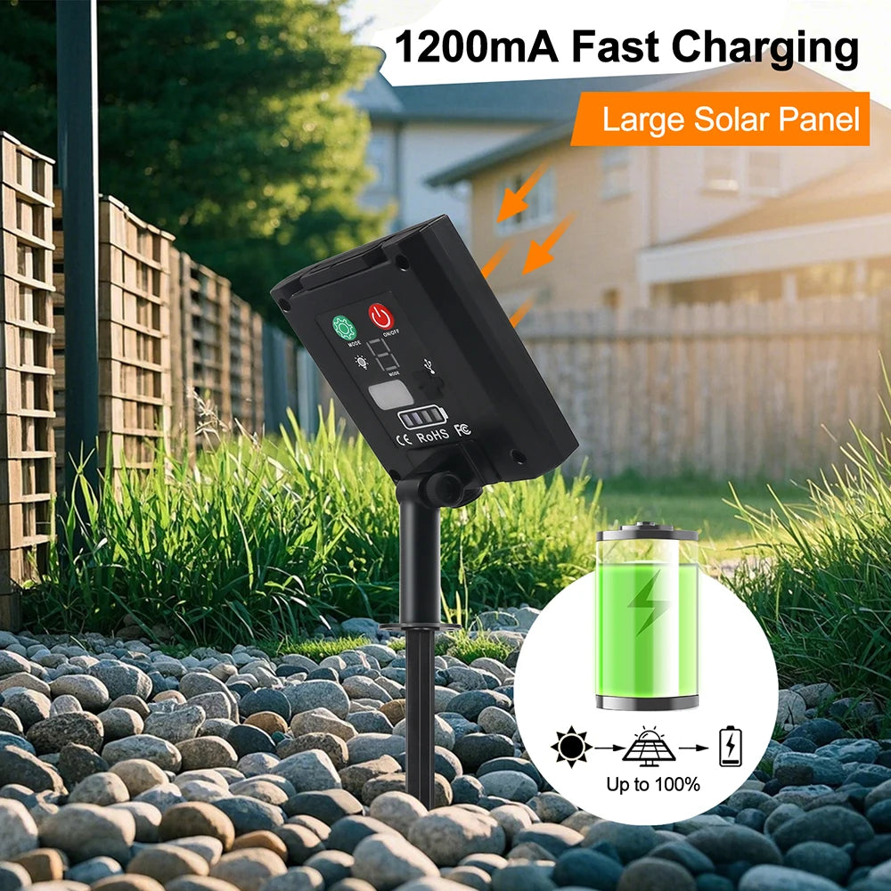 Solar Waterproof Outdoor LED Strip Light