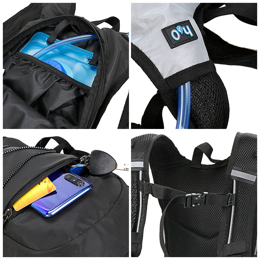 8L Reflective Cycling Hydration Backpack