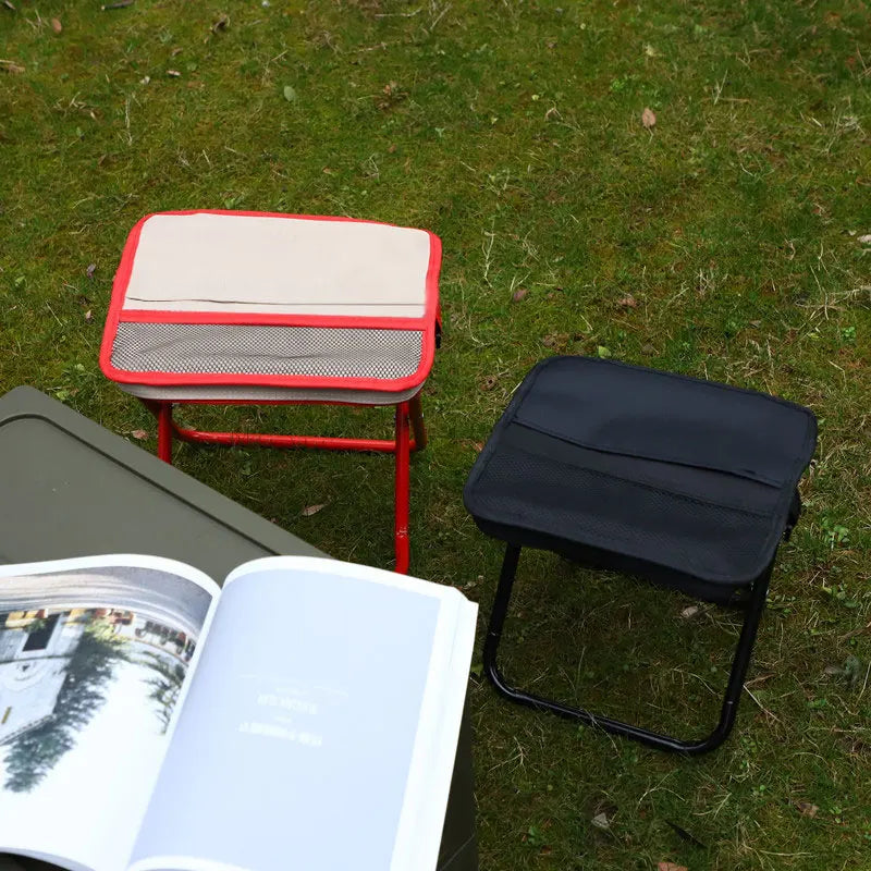 Portable Shoulder Bag Camping Folding Stool
