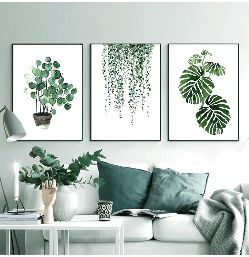 Scandinavian Style Living Room Wall Art