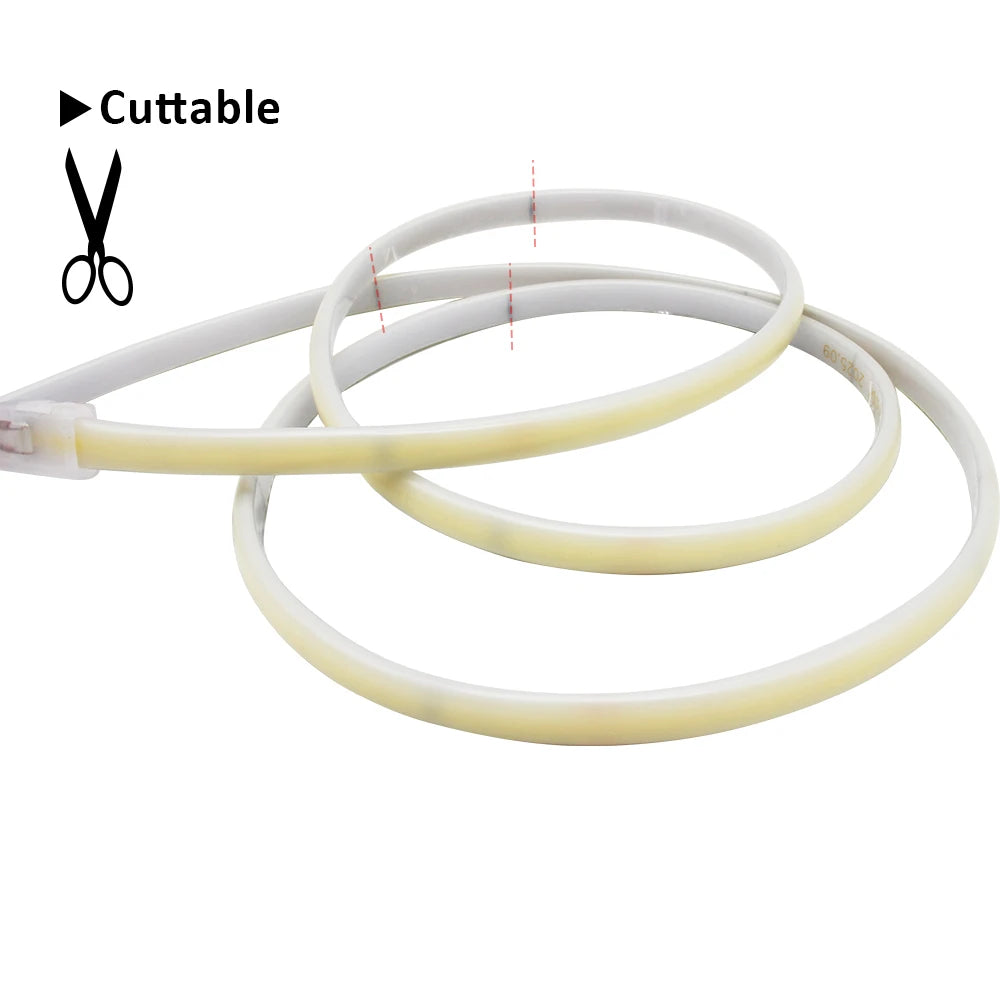220V Waterproof COB LED Strip Light