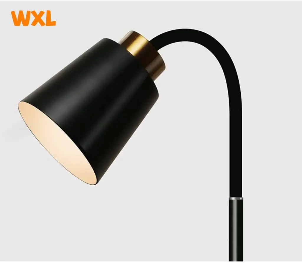 Wrought Iron Adjustable LED Standing Lamp