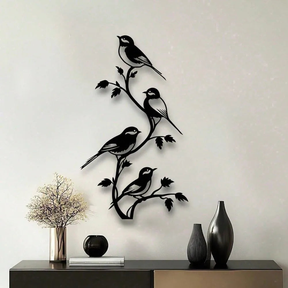 Vintage Industrial Iron Metal Wall Decor
