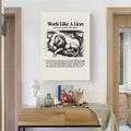 Life Attitude Quotes Waterproof Wall Poster