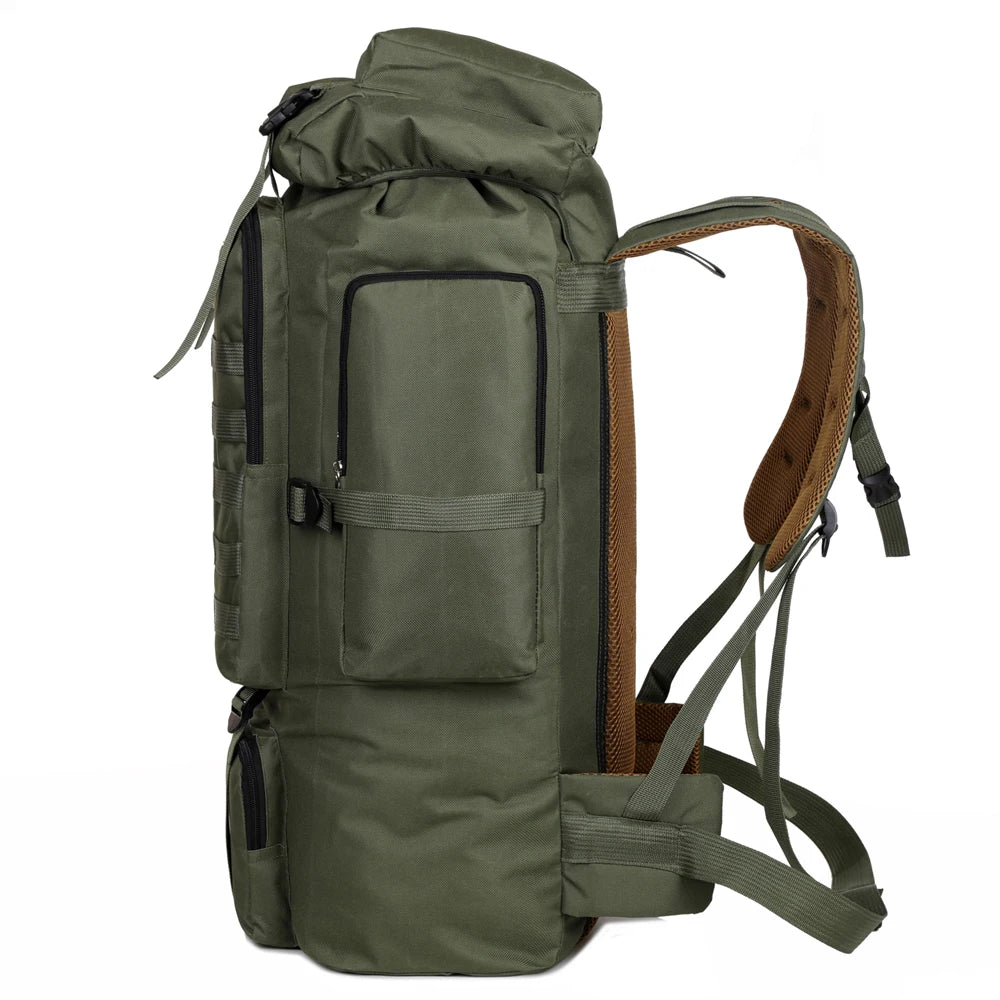 Large Capacity Camo Hiking Backpack