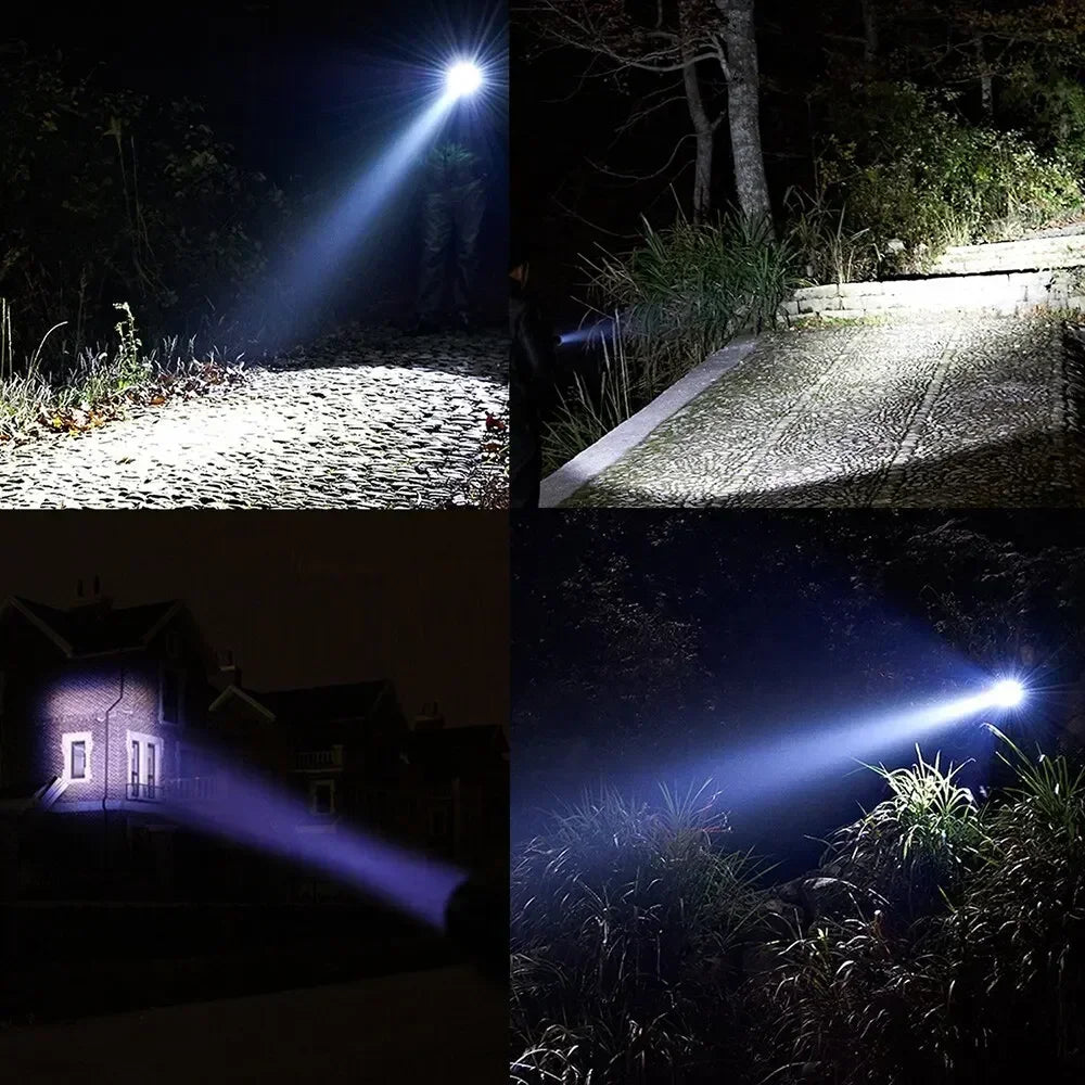Zoomable LED Flashlight – 5 Modes