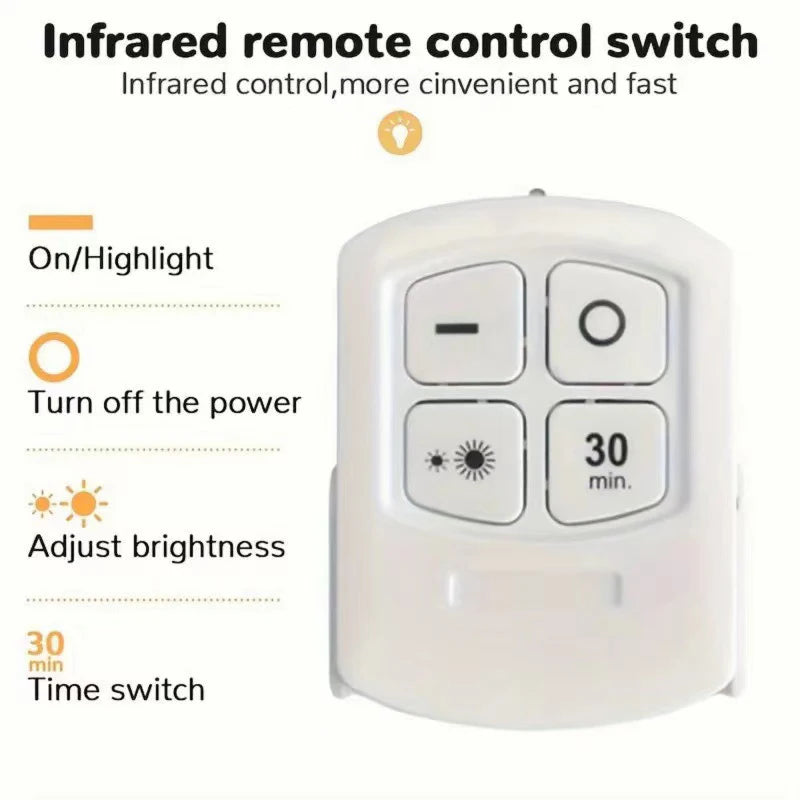 Dimmable LED Under Cabinet Light with Remote