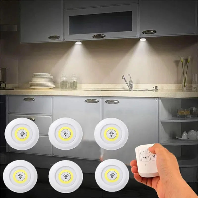 Dimmable LED Under Cabinet Light with Remote