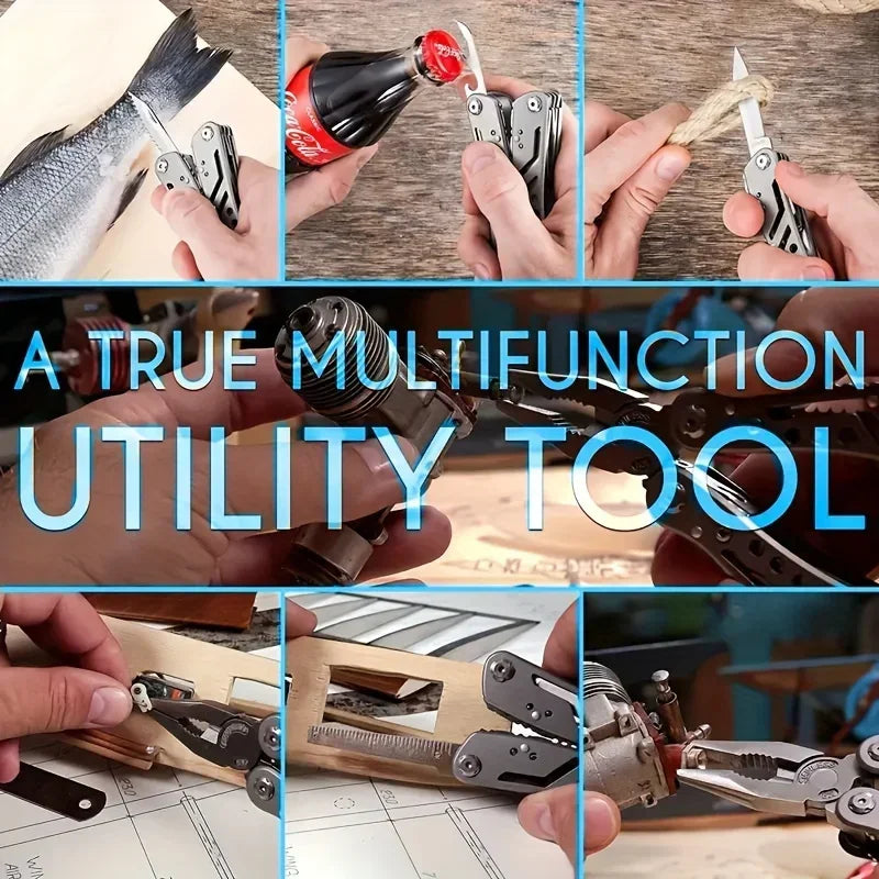 24-in-1 Outdoor Survival Multitool Kit