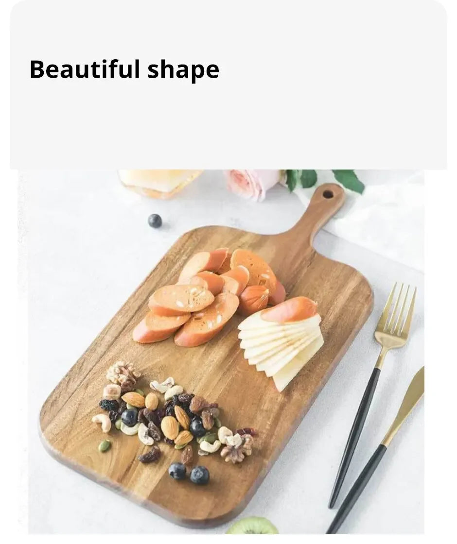 Wooden Cutting & Charcuterie Serving Board
