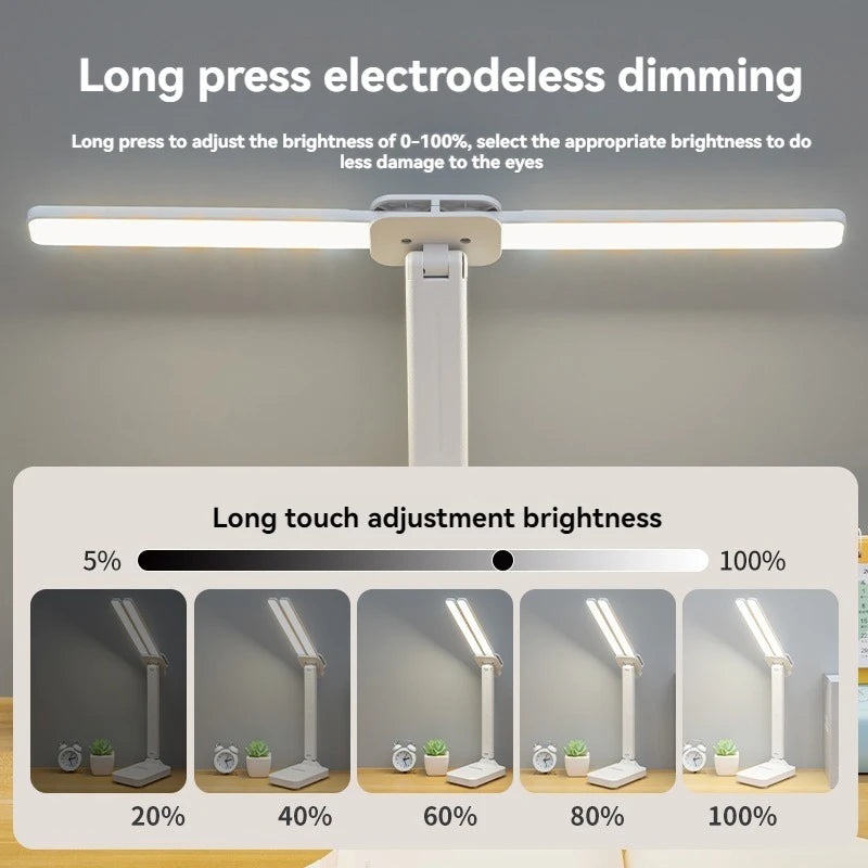 Foldable USB Rechargeable LED Desk Lamp