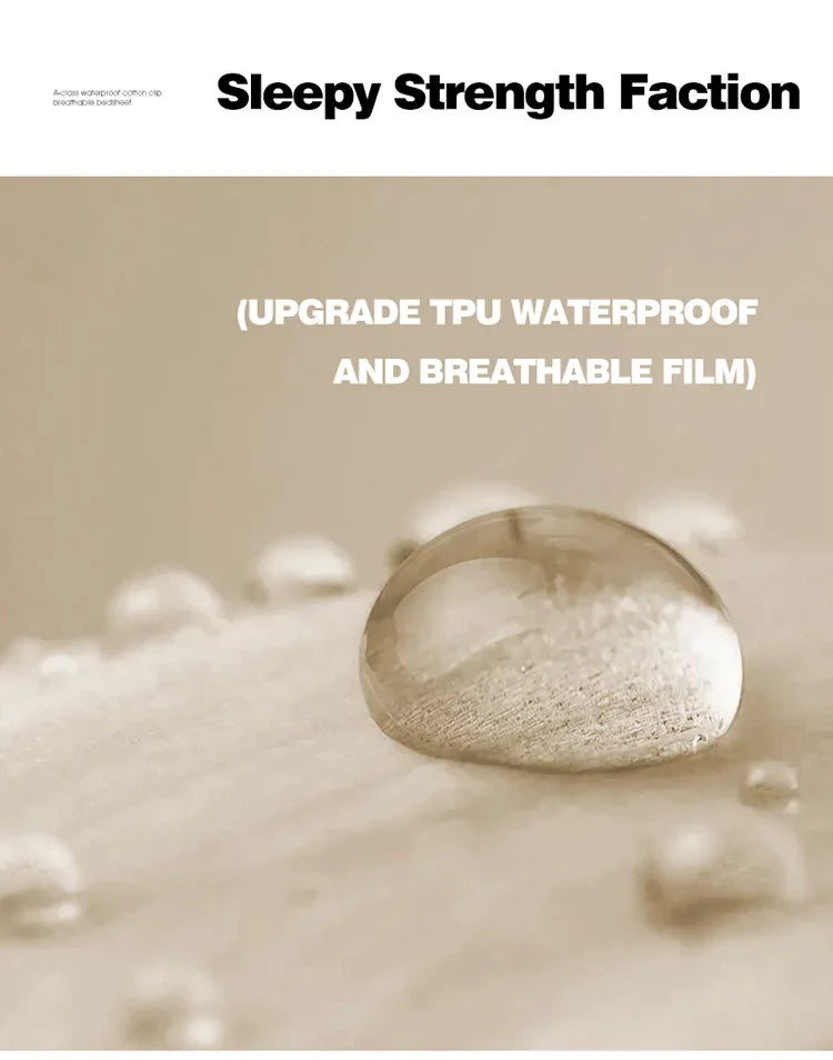 Waterproof Thick Mattress Cover – All Sizes