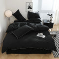 Plain Black Bedding Set – All Sizes