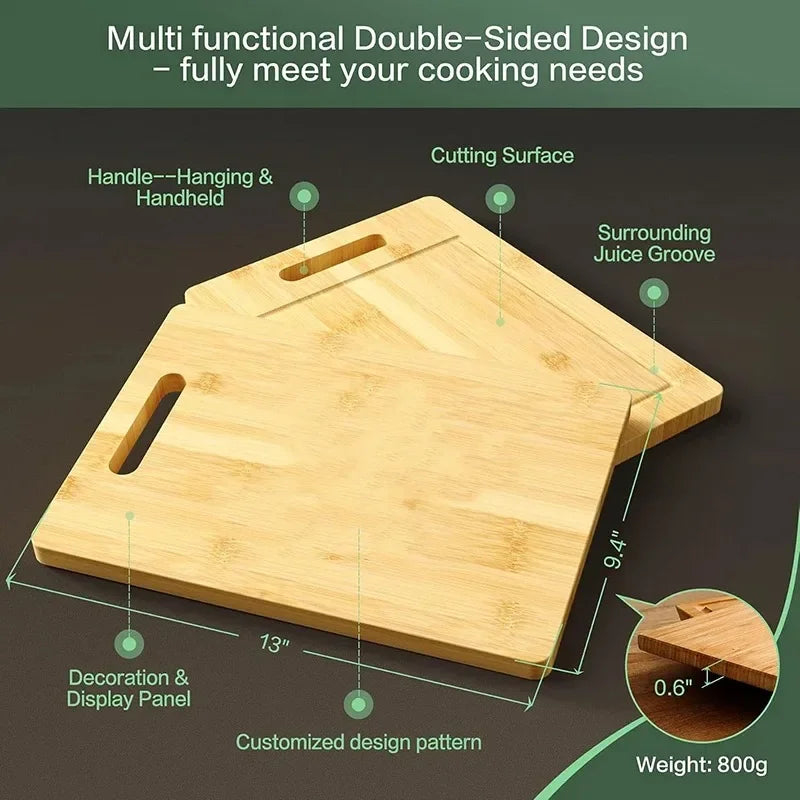 Thickened Bamboo Cutting Board for Meat