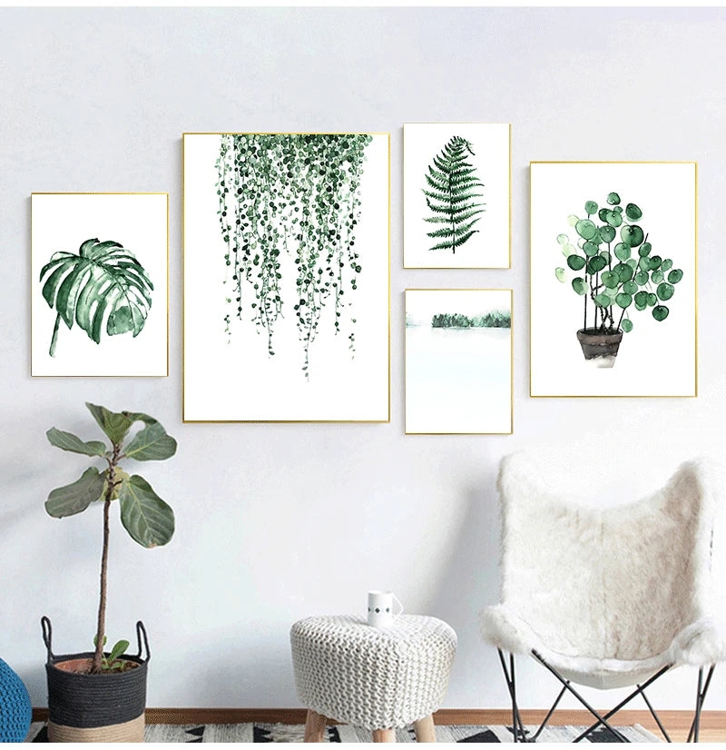 Scandinavian Style Living Room Wall Art