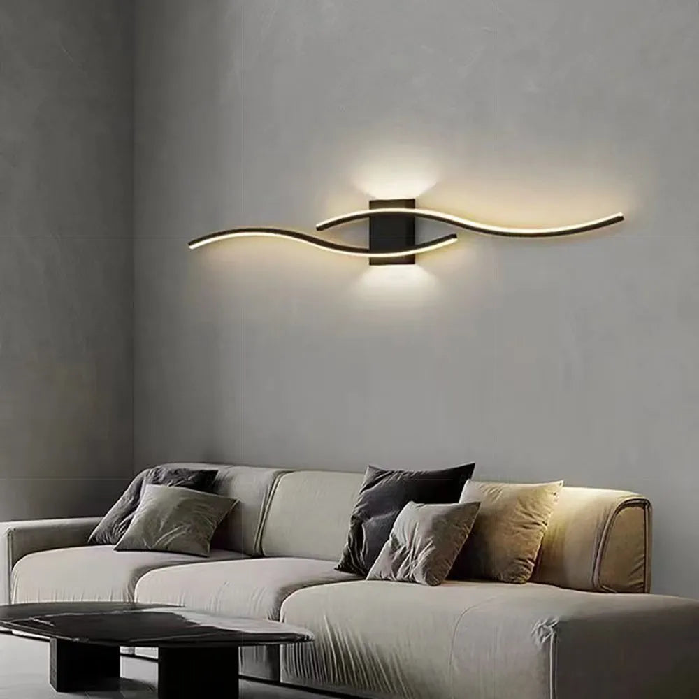 LED Strip Wall Lamp – TV Background & Living Room