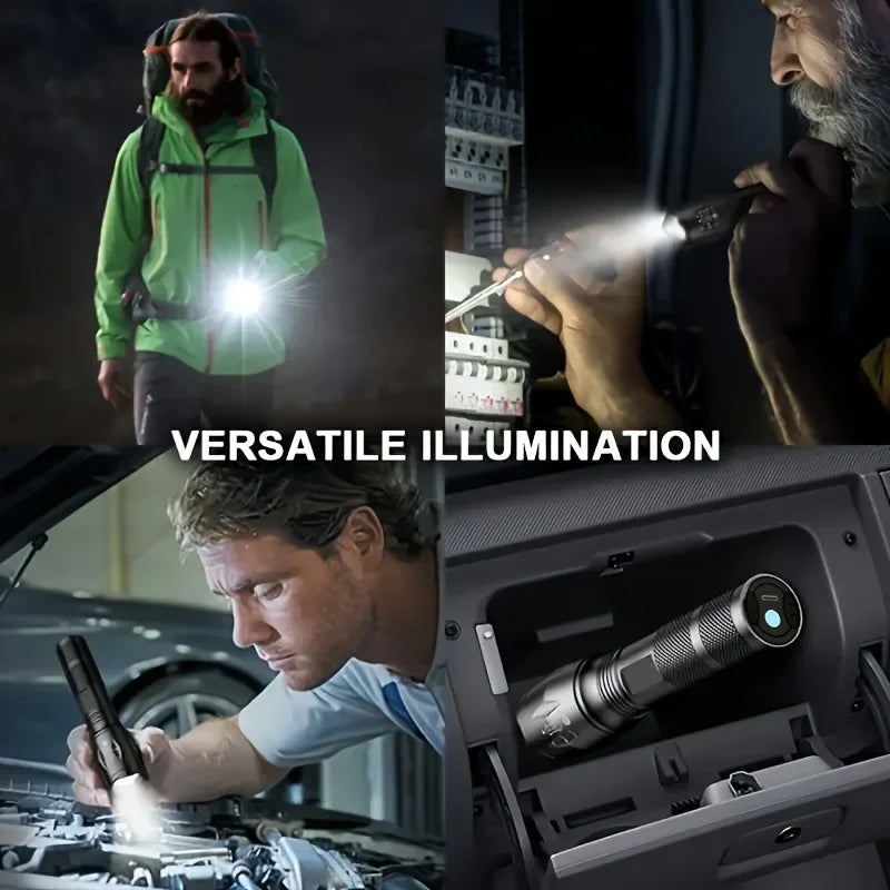 Zoomable LED Flashlight – 5 Modes