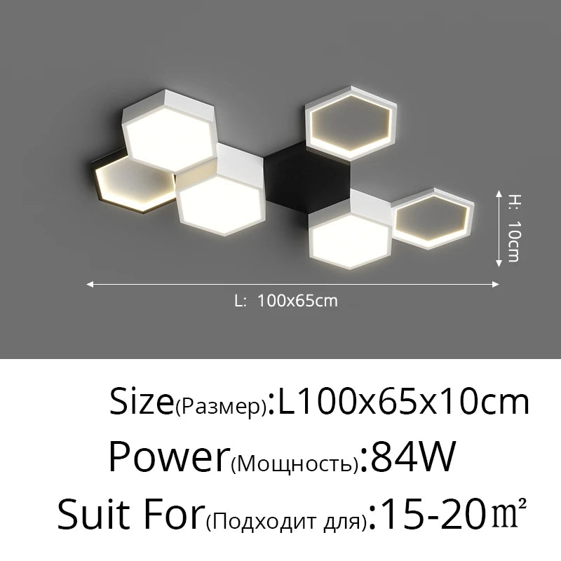 Luxurious LED Chandelier – Living Room Ceiling Light
