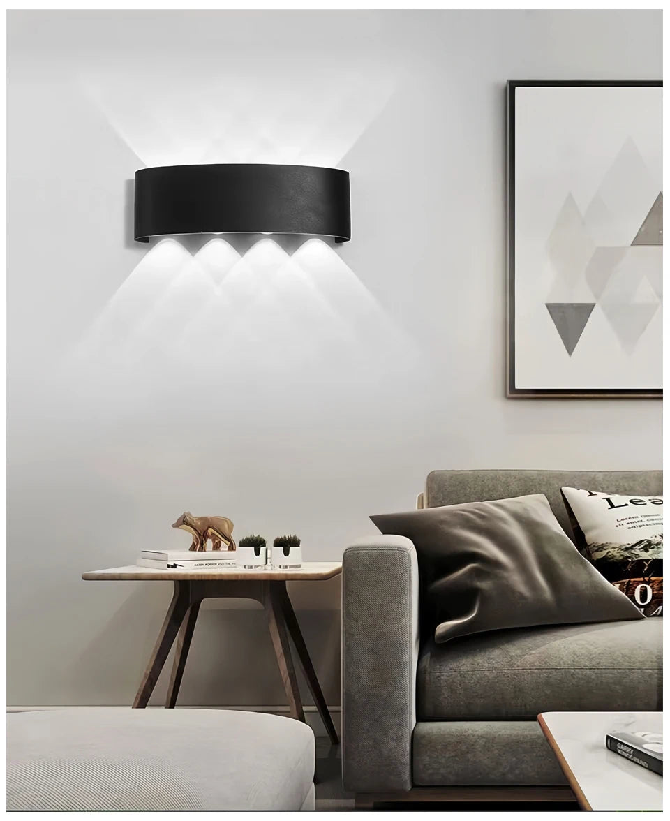 Up & Down LED Wall Light – Indoor & Outdoor Waterproof
