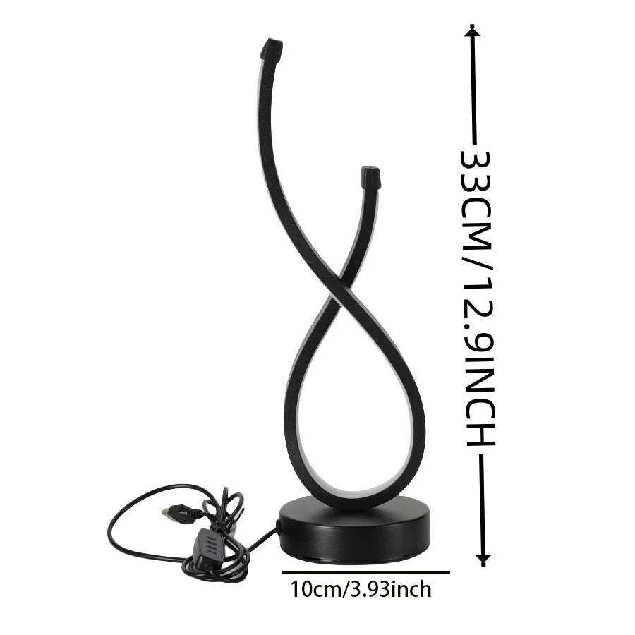 Modern USB LED Desk Lamp