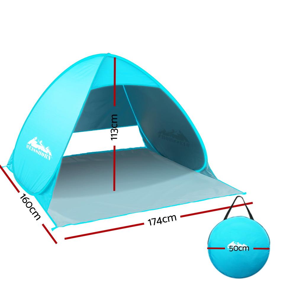 Pop-Up Beach Tent (3 Person)
