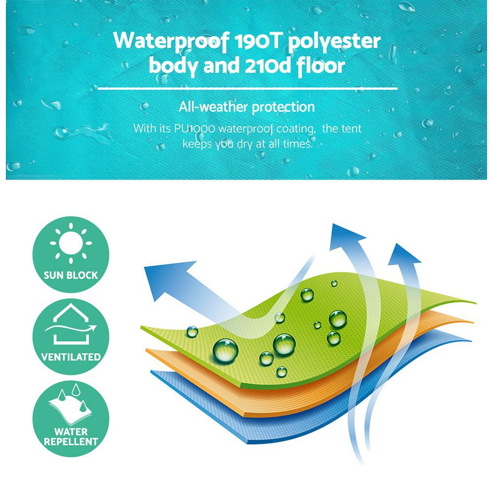 Pop-Up Beach Tent (3 Person)