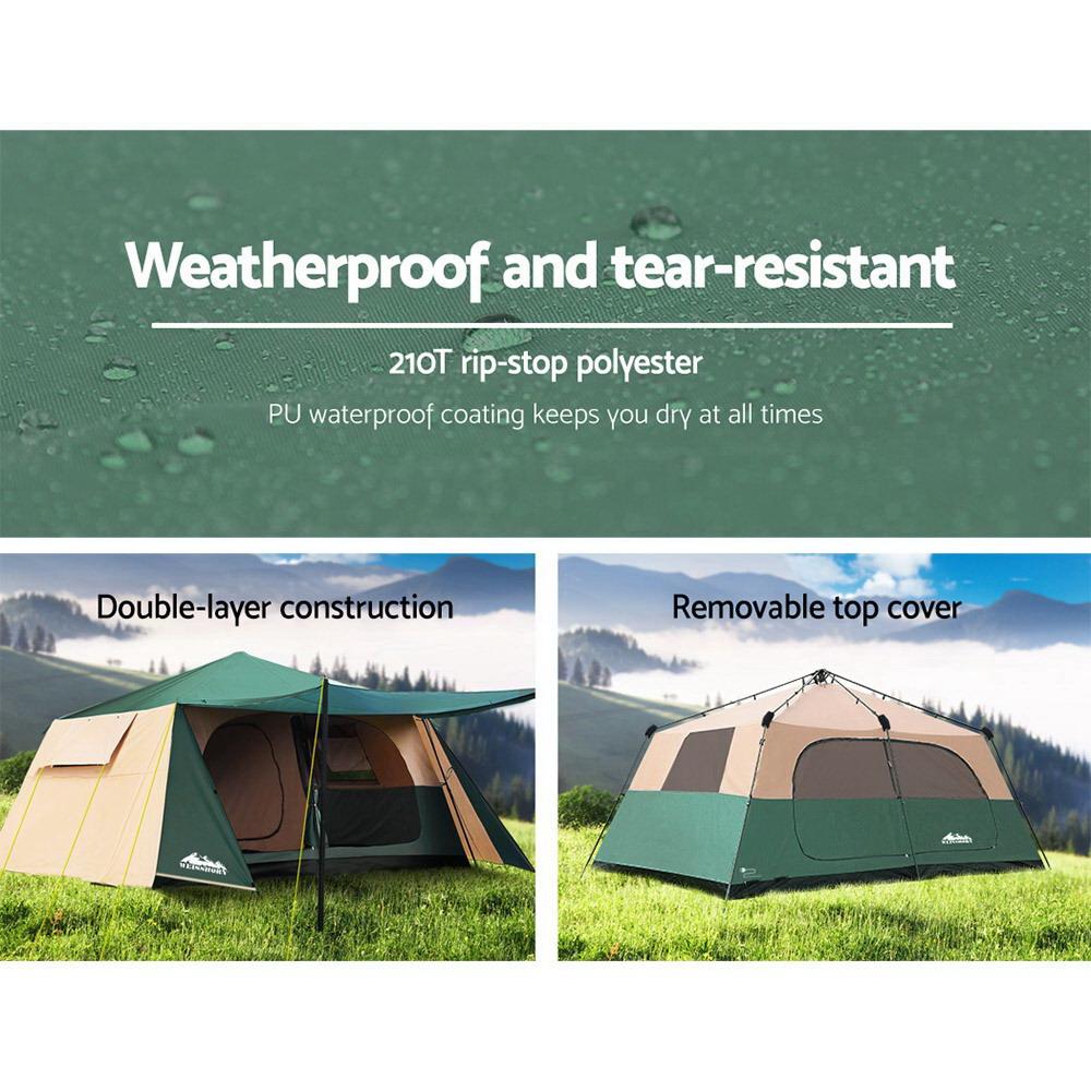 Instant Pop-Up Camping Tent (8 Person)
