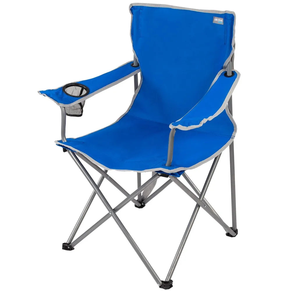 Folding Camping Chair with Breathable Backrest