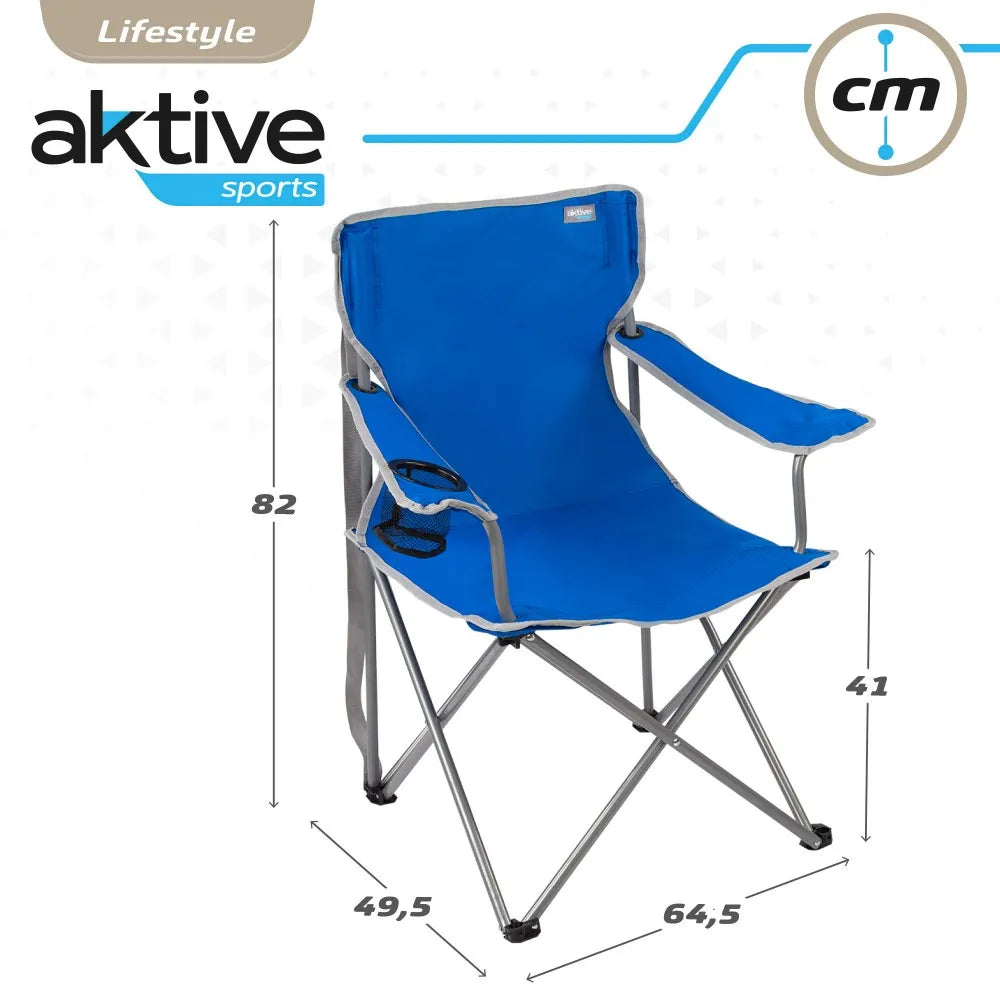 Folding Camping Chair with Breathable Backrest