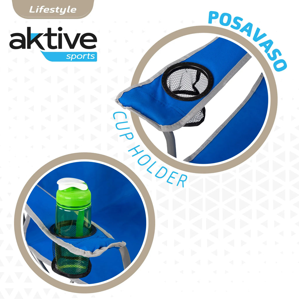 Folding Camping Chair with Breathable Backrest