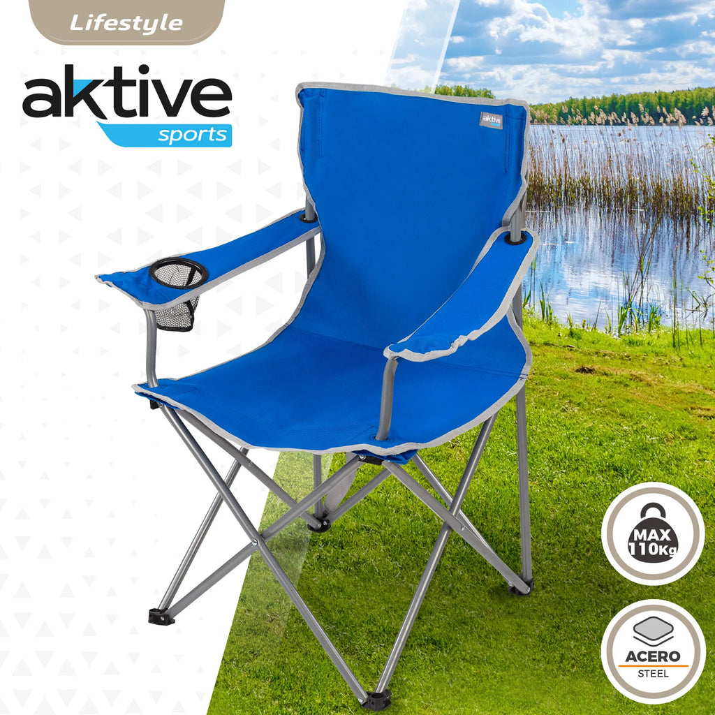 Folding Camping Chair with Breathable Backrest
