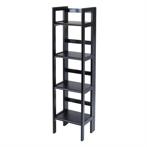 Black 4-Tier Shelf