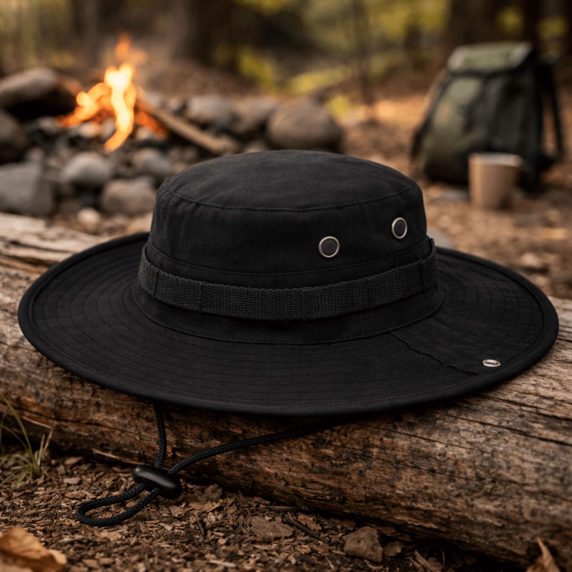 Tactical Wide Brim Bucket Hat