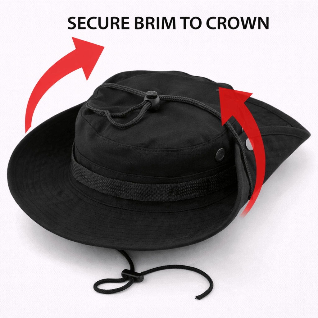 Tactical Wide Brim Bucket Hat