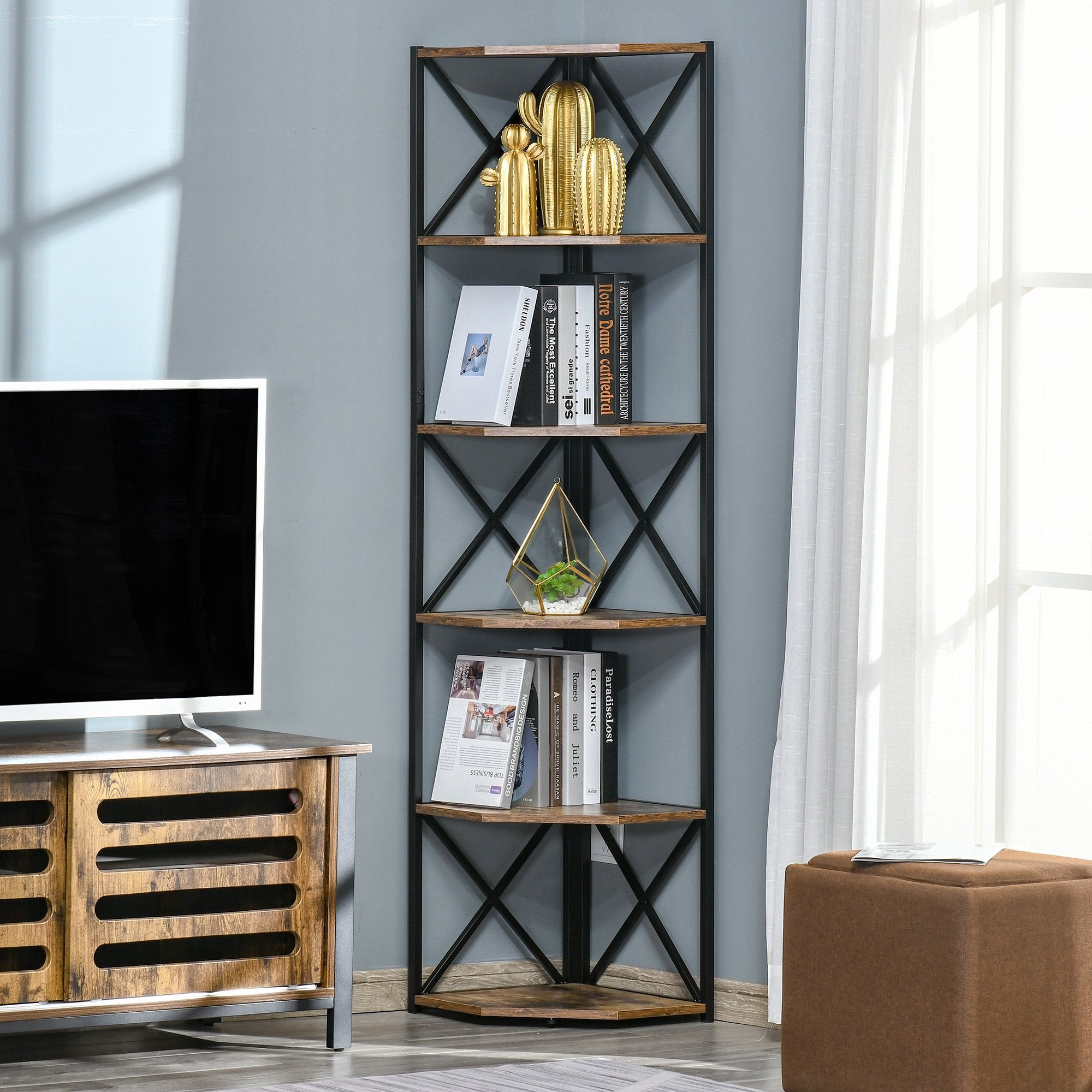 5 Tier Corner Shelf